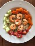 Camarones con quinoa 🍤🤩