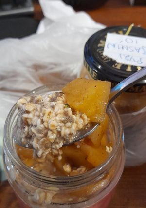 Φωτογραφία της συνταγής Μηλόπιτα overnight oats