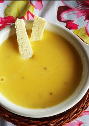 Una foto de Crema de maíz tierno