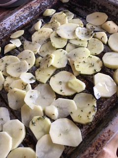 Una foto de Papas al horno