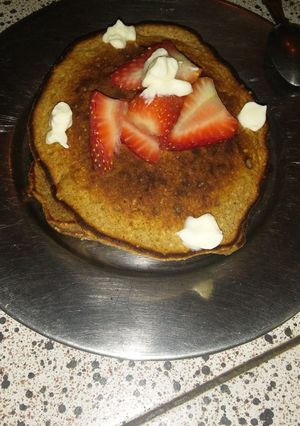 Una foto de Panqueques de canela light