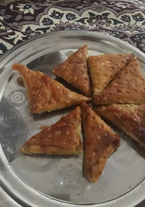 عکسی از دستور سمبوسه پیتزایی
