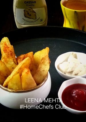 A picture of Potato Wedges.