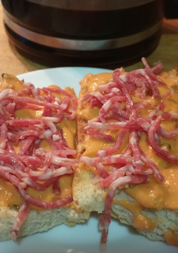 Una foto de Tostada de Salmorejo