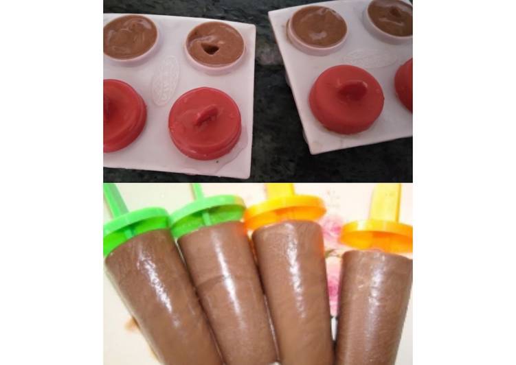 Easiest Way to Make Quick Homemade chocolate banana bar