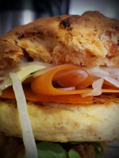 Foto principal de Hamburguesas de pollo, Garbanzos y semillas
