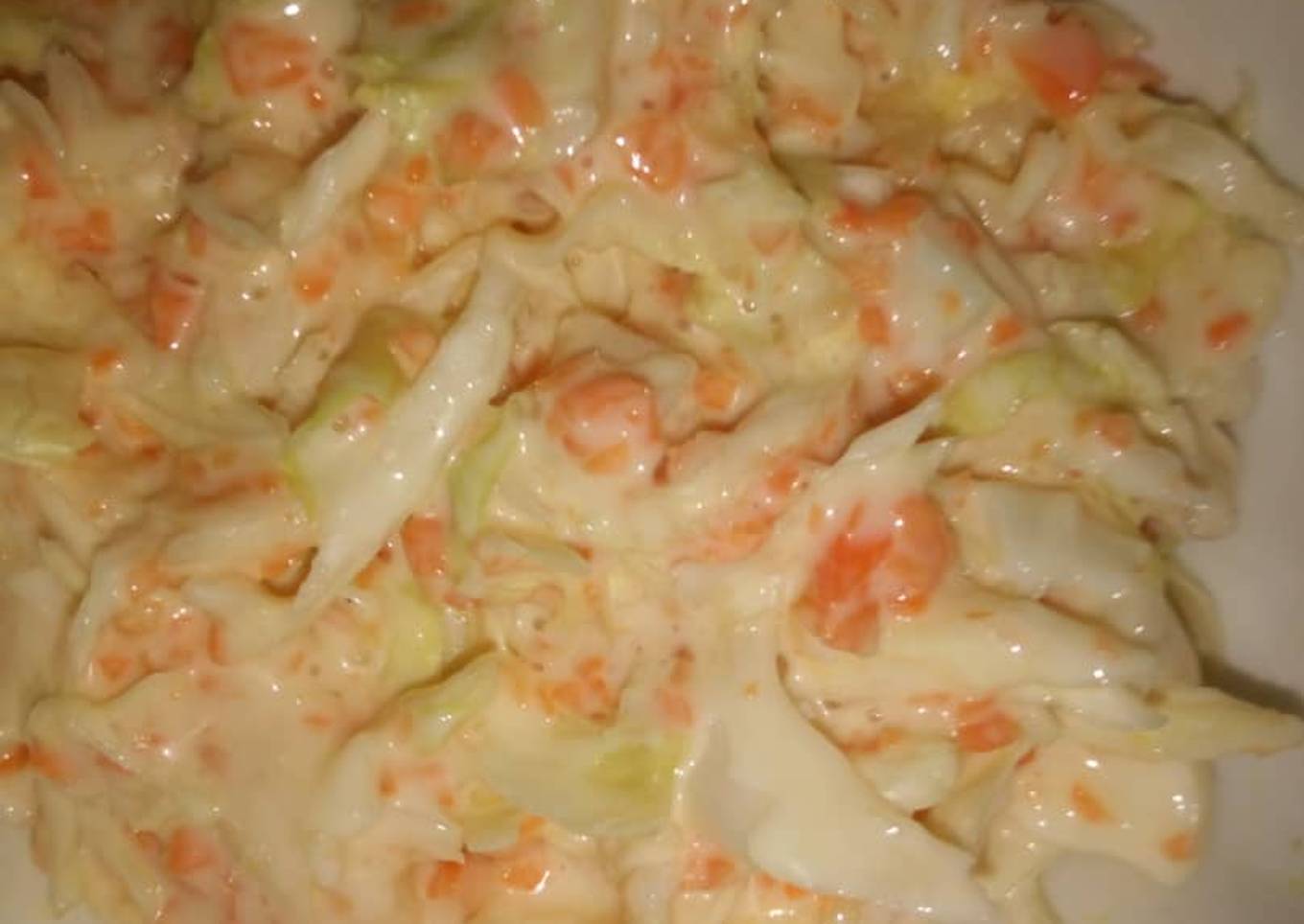Simple creamy coleslaw