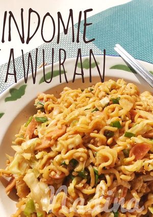 Foto resep INDOMIE TAWURAN (ala anak kost)