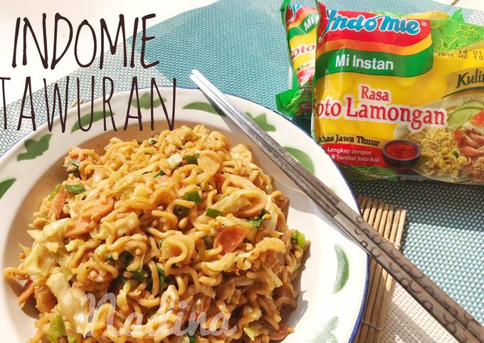 INDOMIE TAWURAN (ala anak kost)