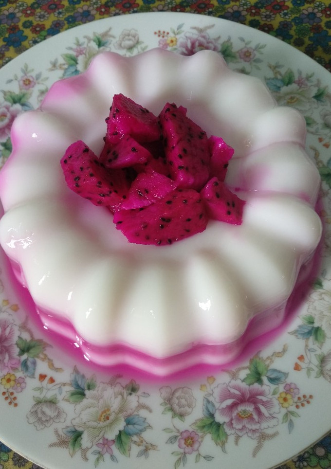 Foto resep Puding Vanila Naga #9