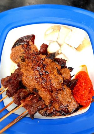 Foto resep Sate kambing madura