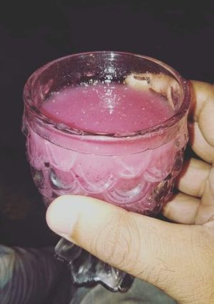 A picture of Falsay ka sharbat.