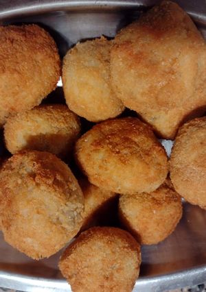Una foto de Bolitas de arroz 😋