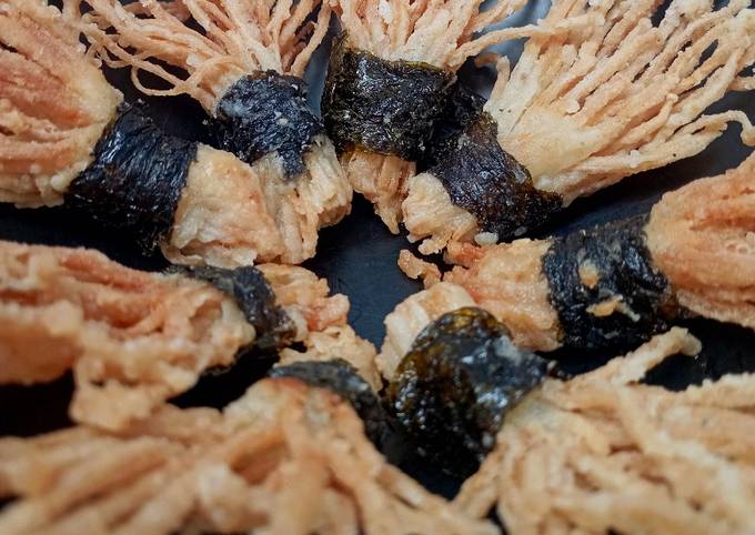 Resep Jamur Enoki Nori Krispi Oleh Euis Amalia Cookpad