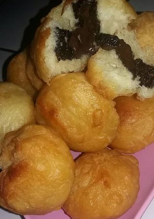 Foto resep Roti goreng isi coklat part 2😊