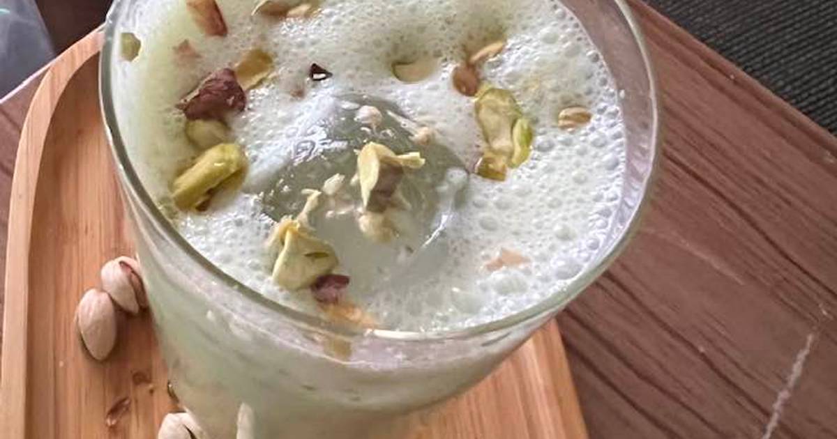 Dry Fruit Lassi  Kesar Badam Pista Lassi - Cooking From Heart