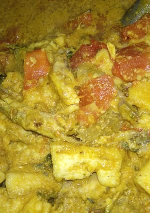 Foto resep Pindang Tahu Bumbu Kuning