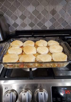 A picture of Chicken Pot Pie Casserole (Easy).