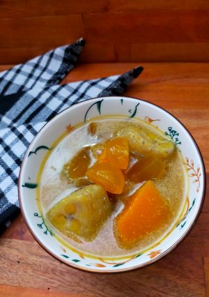 Foto resep Kolak Labu Kuning, Pisang & Kolang kaling