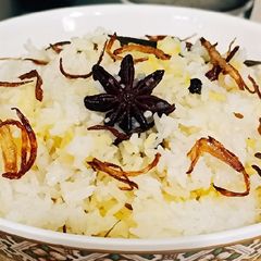 A picture of Gobindbhog Rice Pulao.
