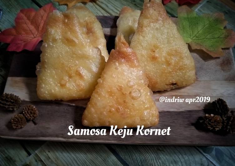 Samosa Keju Kornet