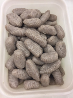 Una foto de Gnocchis de castaña con gorgonzola