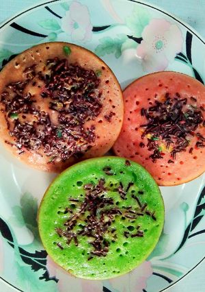 Foto resep Kue cubit no mixer (#tantanganakhirtahun#masakditahunbaru)