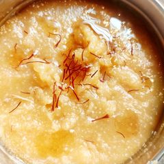 A picture of Badam halwa.