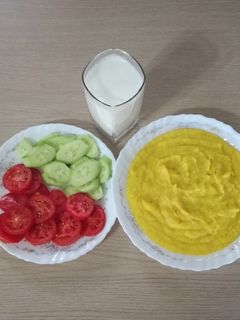عکسی از دستور پوره سیب زمینی