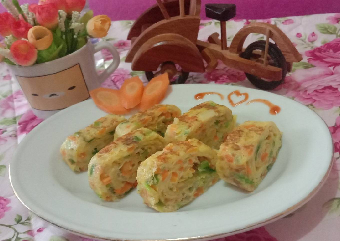 Telur Gulung Sayur