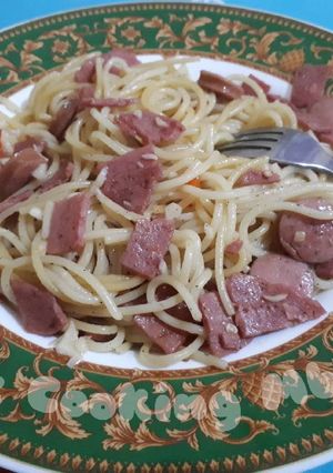 Foto resep Spaghetti Aglio e olio simple