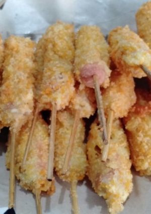 Foto resep Corndog ala santri MTs. Manbaul Huda