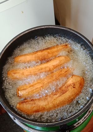 A picture of Deep Fried Matoke.