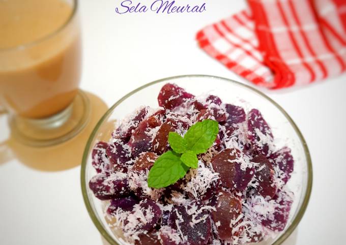 Standar Resep mudah membuat 738. Ubi Urap khas Bali (Sela Meurab) dijamin sempurna