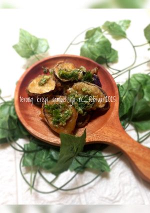 Foto resep Terong Krispi Sambel Ijo