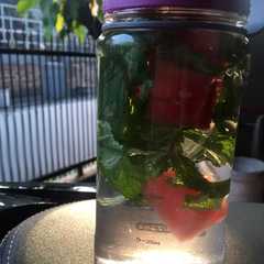 รูปของ Infused Water MaMin (Semangka vs Daun Mint)