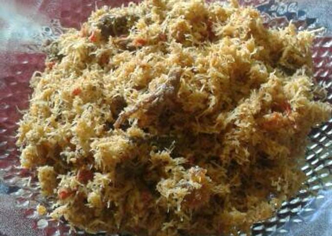 Resep Serundeng Daging Sapi Pedas Oleh Harumiii Cookpad