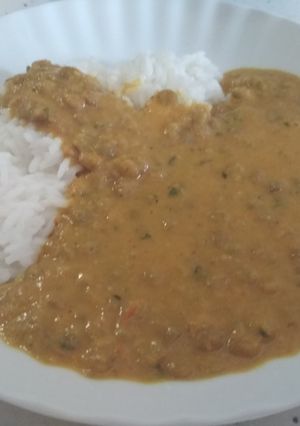 Una foto de Dhal de Lentejas pardinas