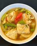 Canh Chua Khô Ức Cá Basa