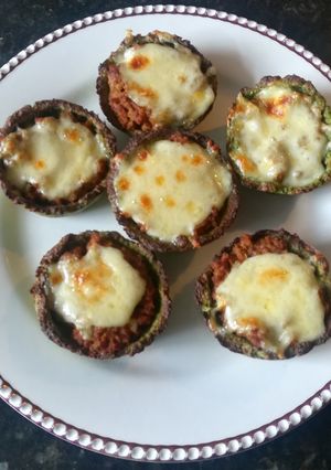 Una foto de Tortitas de Brócoli y Carne