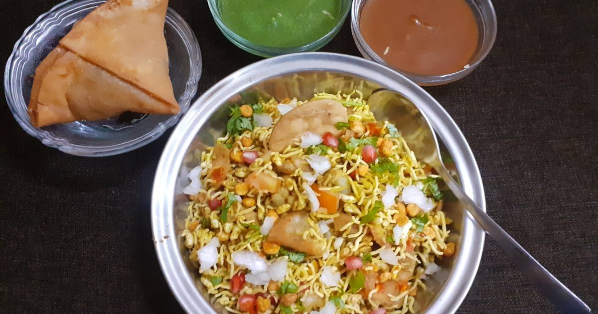 Samosa Bhel Recipe by Jasmin Motta _ #BeingMotta - Cookpad