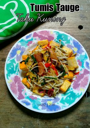 Foto resep Tumis Tauge Tahu Kuning