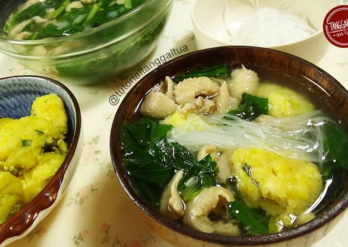 Resep Sop perkedel tahu, MURAH, MUDAH, dan kaya GIZI, Lezat