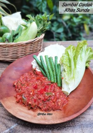 Foto resep Sambal Dadak Khas Sunda