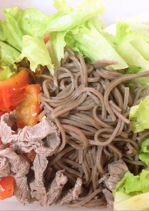 Hình của món “Mì thịt bò “.