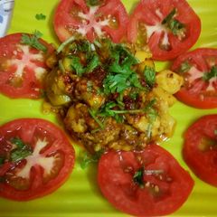 A picture of Jain special guava dry veg.