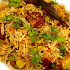 A picture of Paneer Pulao.