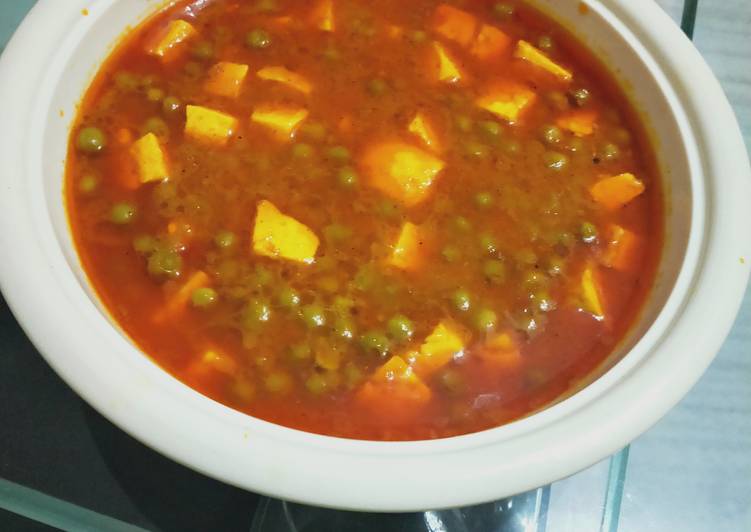 Recipe of Any-night-of-the-week Paneer peas veg
