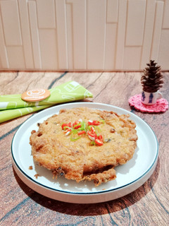 Foto resep Omelette Tempe Sambal Kecap