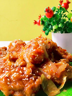 Foto resep Dakgangjeong / Ayam Goreng Pedas Ala Korea
